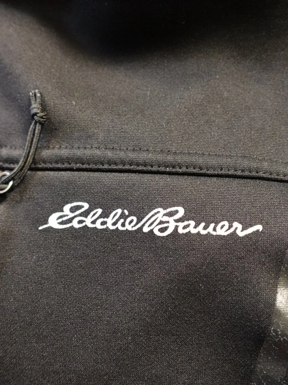 Eddie Bauer First Ascent 1/4 Zip‎ Pullover Men’s Medium Black Performance Fleece